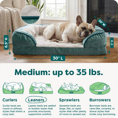 Furhaven funda lavable de cama para perro, limpieza rápida