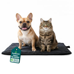 Manta autocalentante de FurHaven ThermaNAP para gatos, suave y reconfortante.