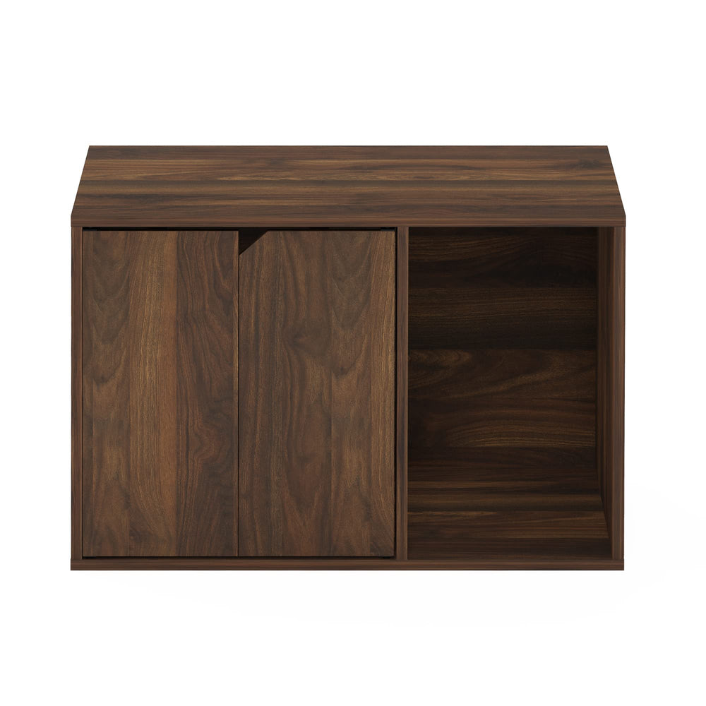 Furinno Peli assembled cabinet: easy setup with included hardware.
