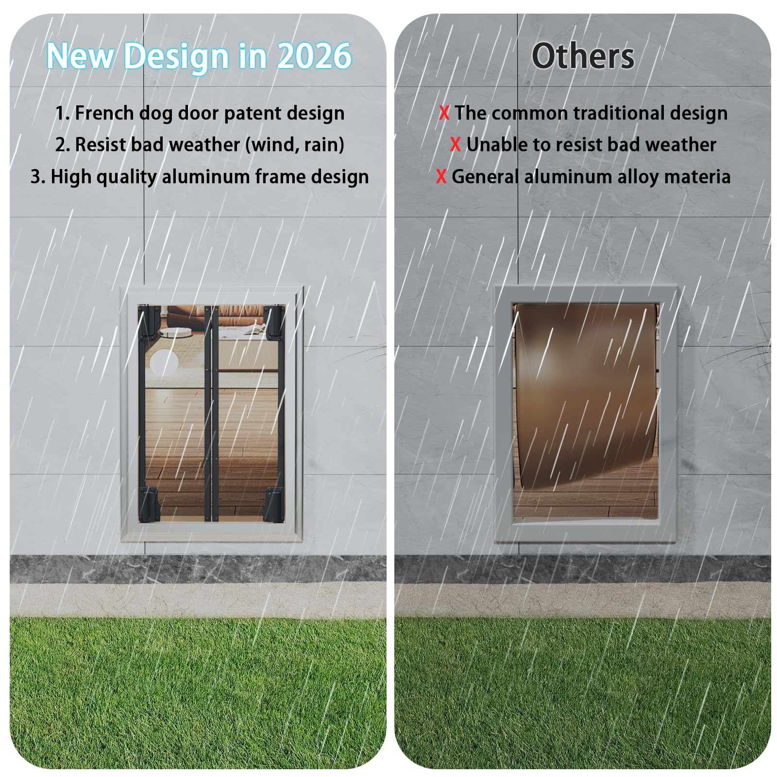 FurrFinesse panel-deslizante-seguridad: bloqueo sencillo para mayor seguridad.