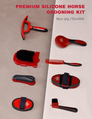 Furrishine kit-cepillo-suave: cerdas suaves para terminar el cepillado sin irritar la piel.