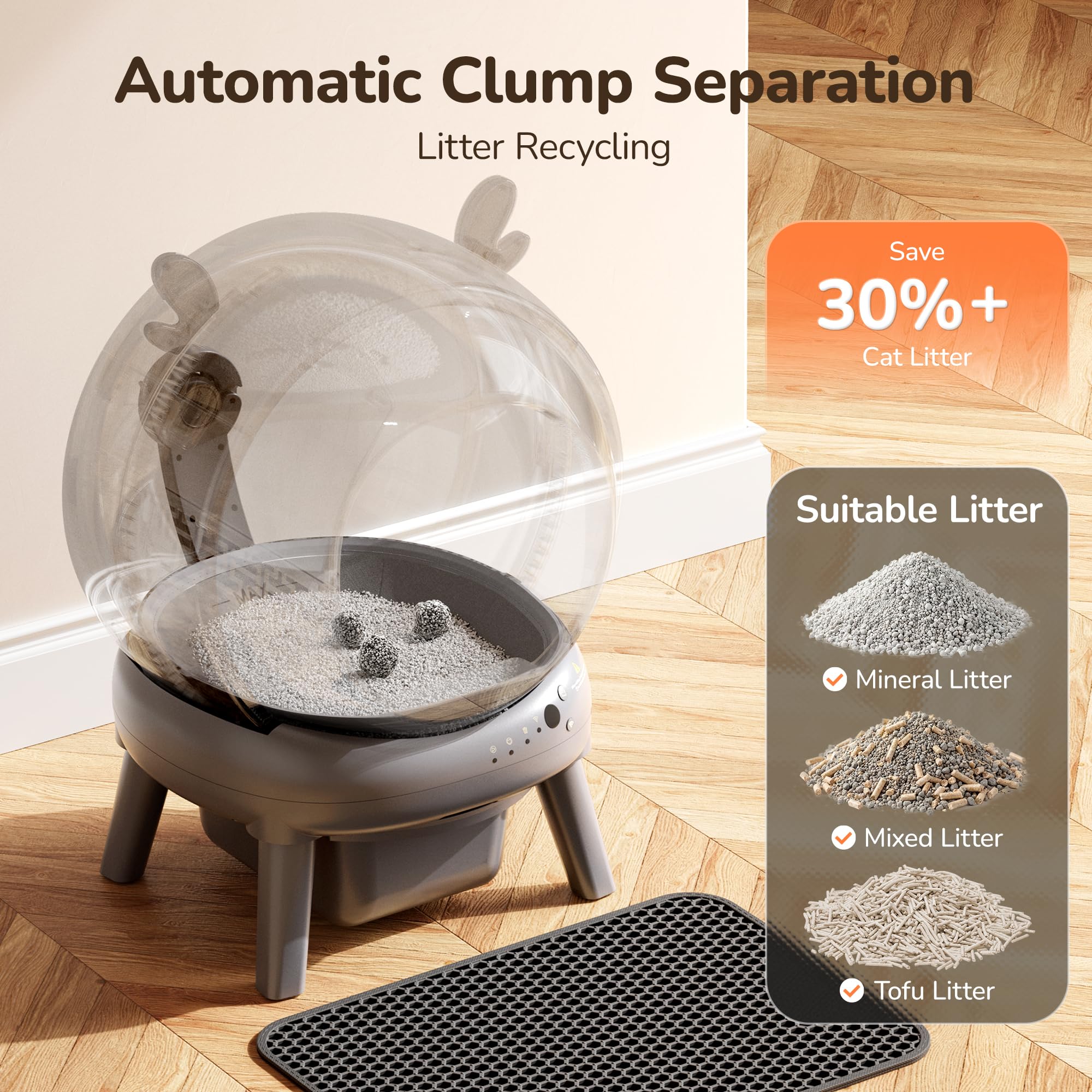 Furrykiddy solución ideal para hogares con varios gatos.