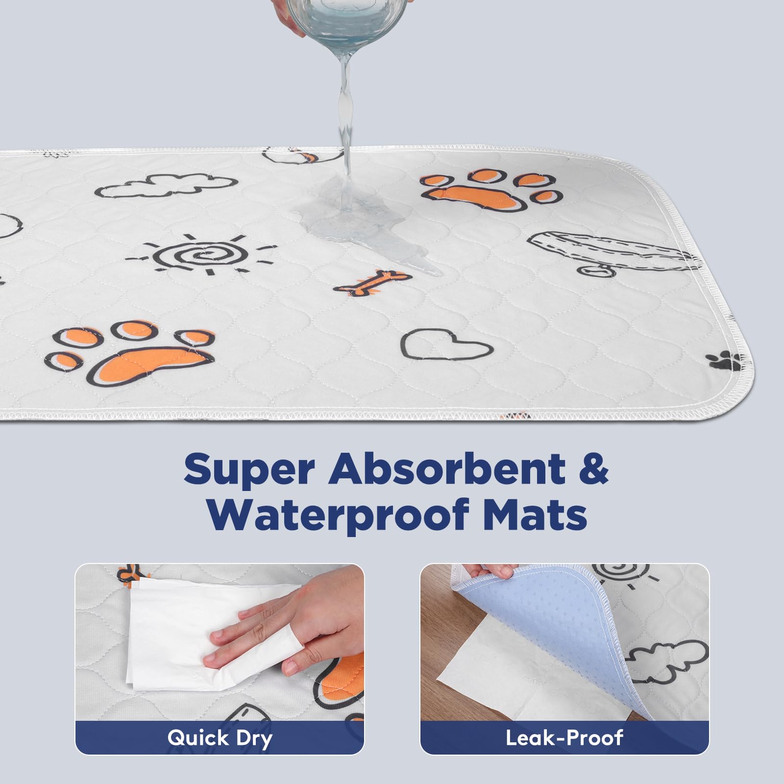 FURTIME absorbencia-alta-cuatro-capas, mantiene seco el suelo y reduce olores.