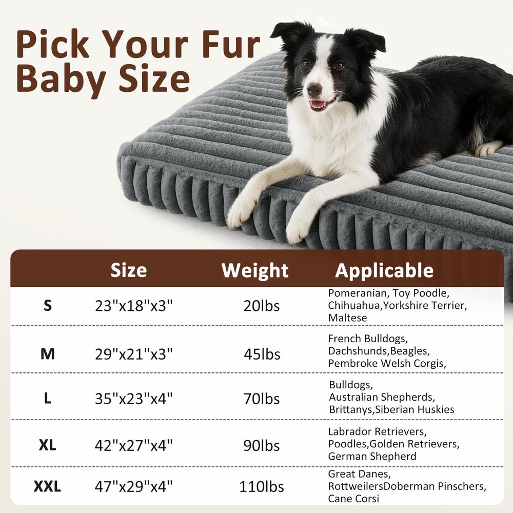 Cama FURTIME en color gris suave que combina con ambiente.