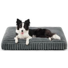 Cama FURTIME con forro de pelo sintético estilo conejo para máxima comodidad.