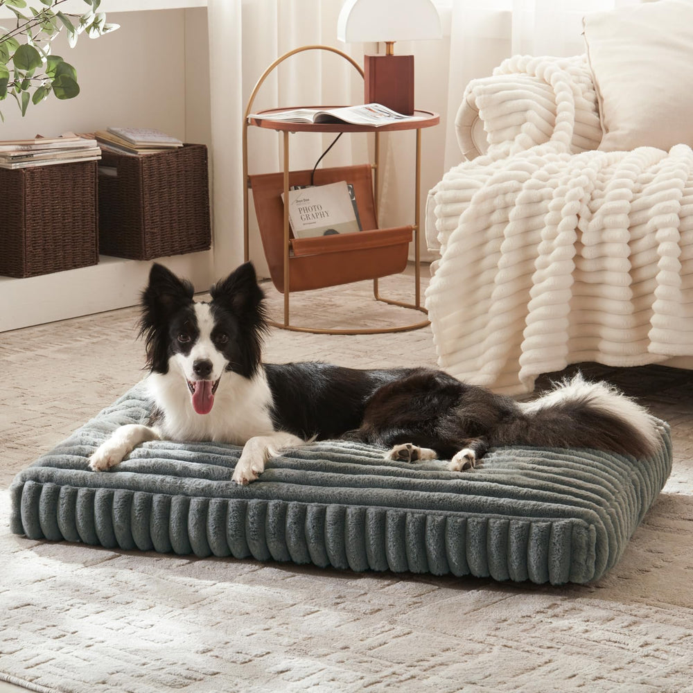 Cama FURTIME grande 35x23x4 para perros grandes y cómodos.