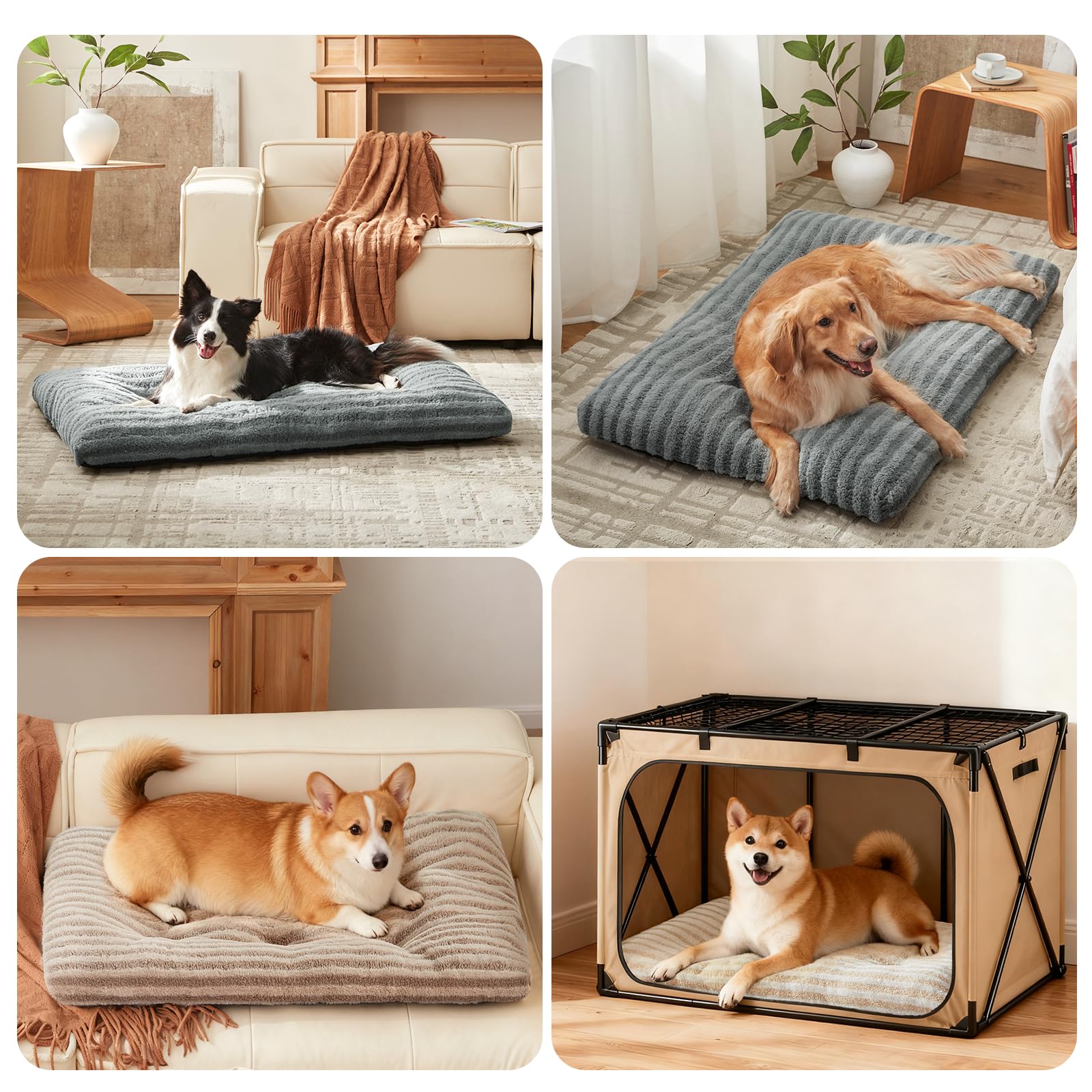 Cama FURTIME lavable a máquina, fácil de limpiar.