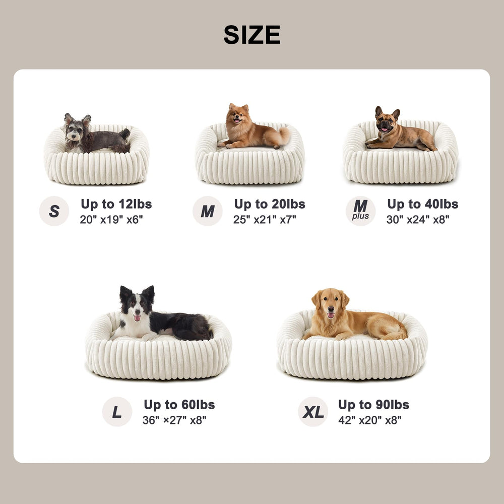 Cama Furtime para perro pequeño con diseño suave y acogedor.