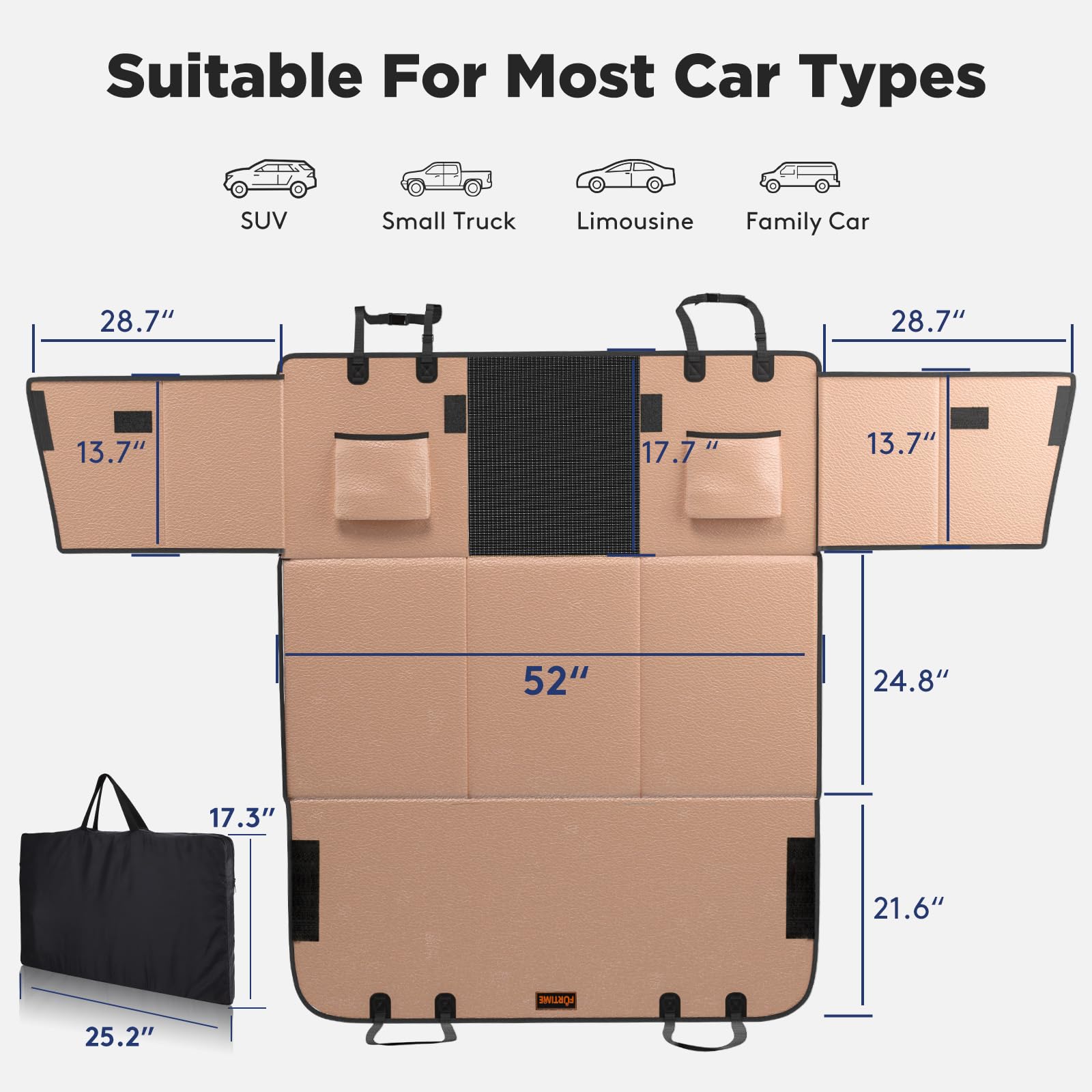 FURTIME fácil limpieza impermeable para viajes limpios y sin complicaciones