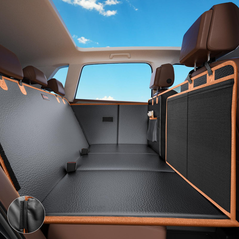 FURTIME funda-asiento-perros con cuero PU impermeable protege la tapicería.