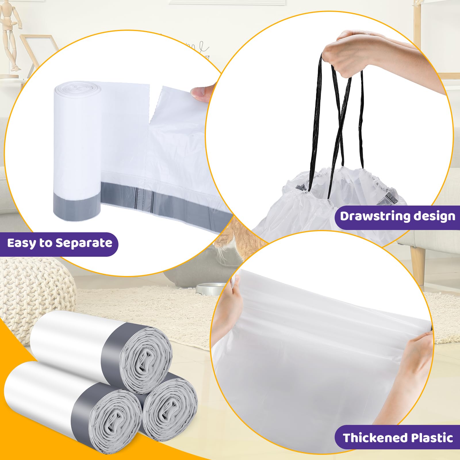 Bolsas Furwey de gran capacidad para areneros grandes.