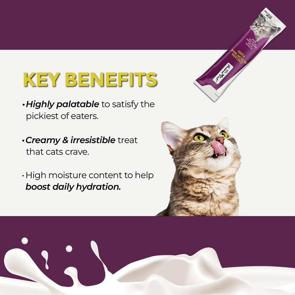 Fussie Cat pack4 0,5 oz envase conveniente para gatos