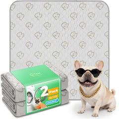 FXW Almohadillas de entrenamiento para perros 35x35 pulgadas caqui, ideal para entrenar en casa