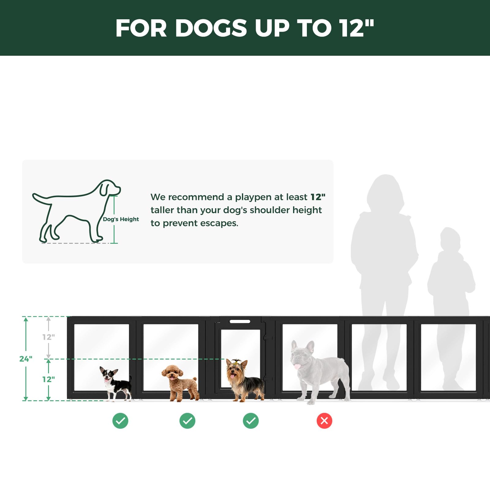 FXW AuraSpace diseño seguro y compacto para perros pequeños en casa.