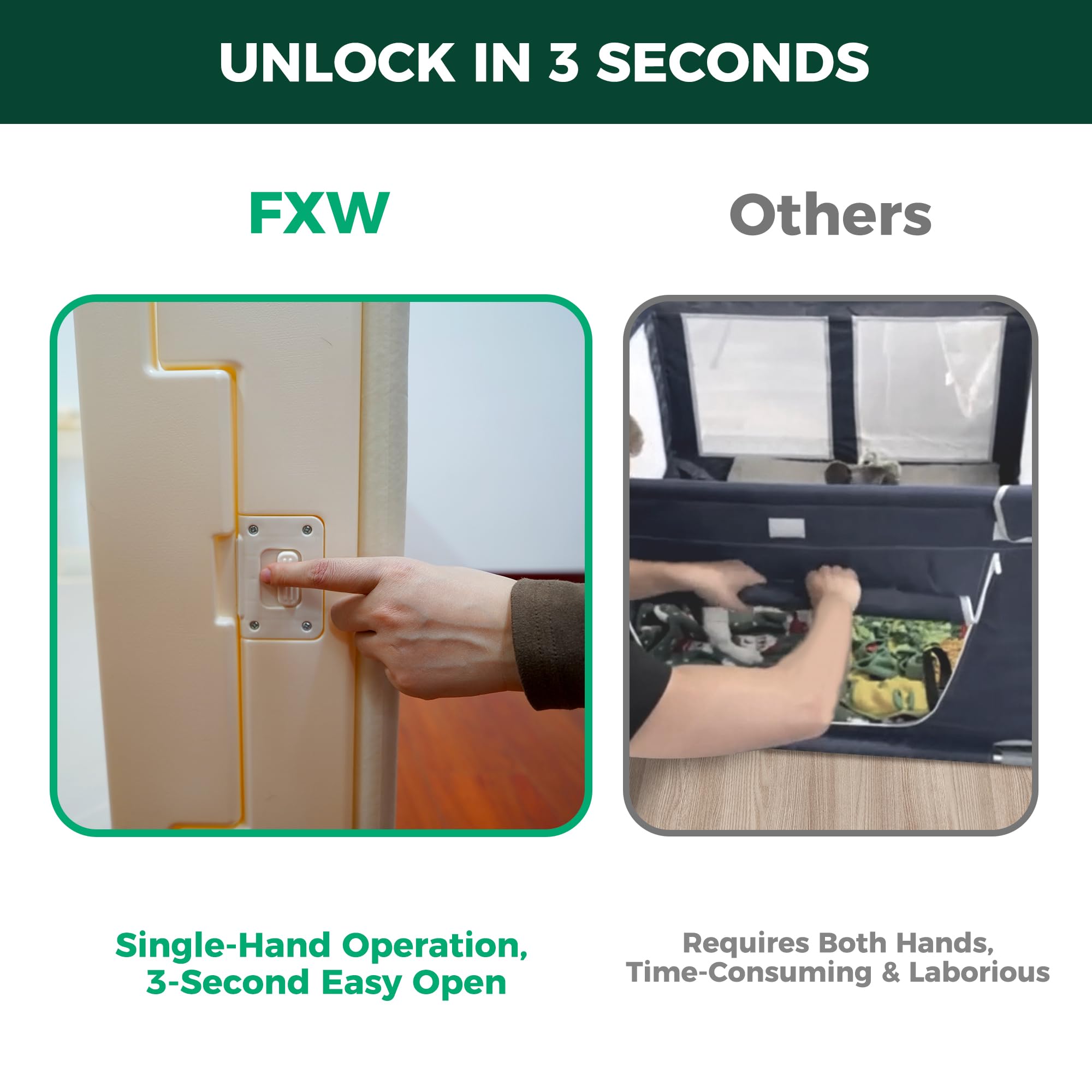 FXW base-sujecion-antideslizante: base firme para uso en interiores.