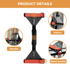 FXW Easy-Carry Straps facilita el almacenamiento rápido de ocho paneles.