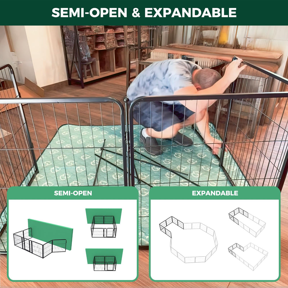FXW Homeplus Playpen limpieza fácil gracias a acceso sin umbral.