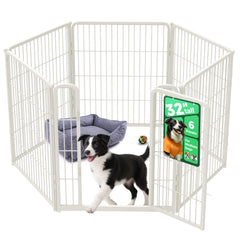 FXW Homeplus Unleashed: jaula de juego interior para perros, segura y cómoda.