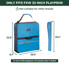 FXW material resistente 900D con refuerzo de Hypalon en las esquinas para mayor durabilidad.