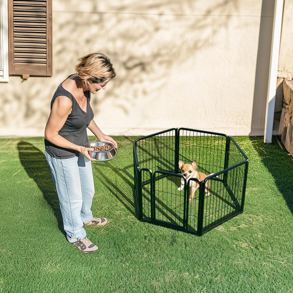 FXW Rollick jaula patio para perros, ideal para descanso al aire libre