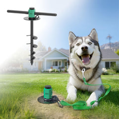FXW ROOTIE anclaje espiral en terreno para perros grandes, libertad segura.