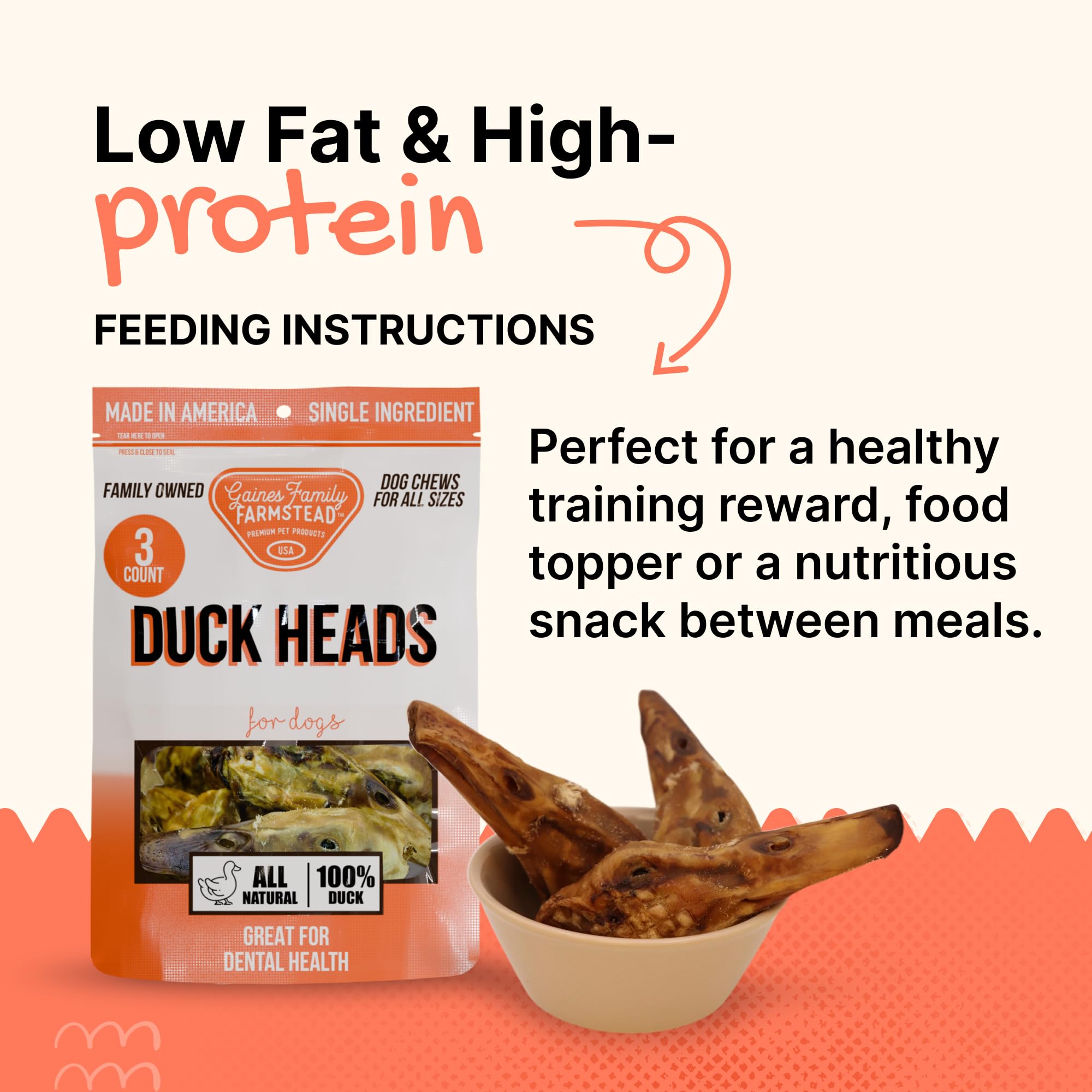 Gaines Family Farmstead Sin preservantes artificiales: snack puro para perros