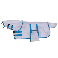 Gallopoff cobertor mini poni con malla transpirable y barriga ajustable para comodidad.
