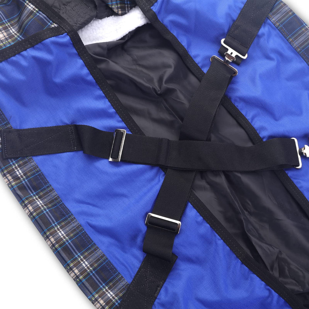 Interior de seda nylon Gallopoff, manta mini caballo para mayor comodidad.