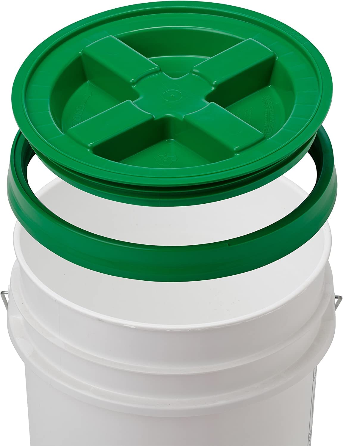 Gamma2 tapa facil de giro 360 para cubos, uso rápido y cómodo.
