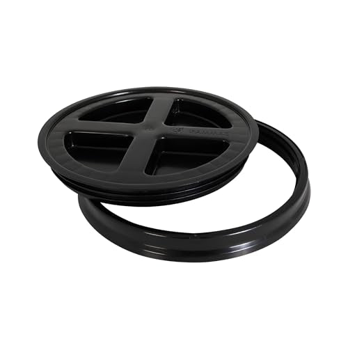 Tapa Gamma Seal para cubo de 5 galones y frescura prolongada.