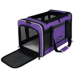 GAPZER Portador-gato-18x11x11, cómodo para gatos medianos en viajes.