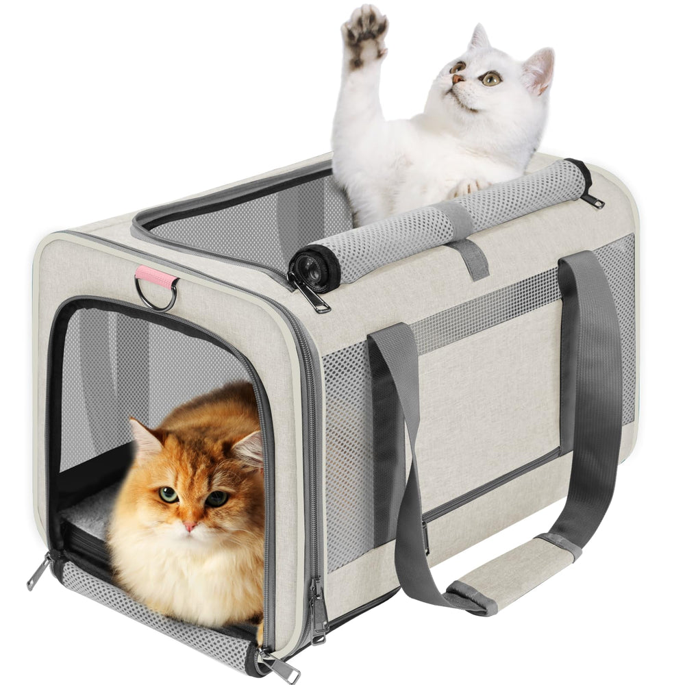 GAPZER transportin gato grande ventilacion amplia para viajes