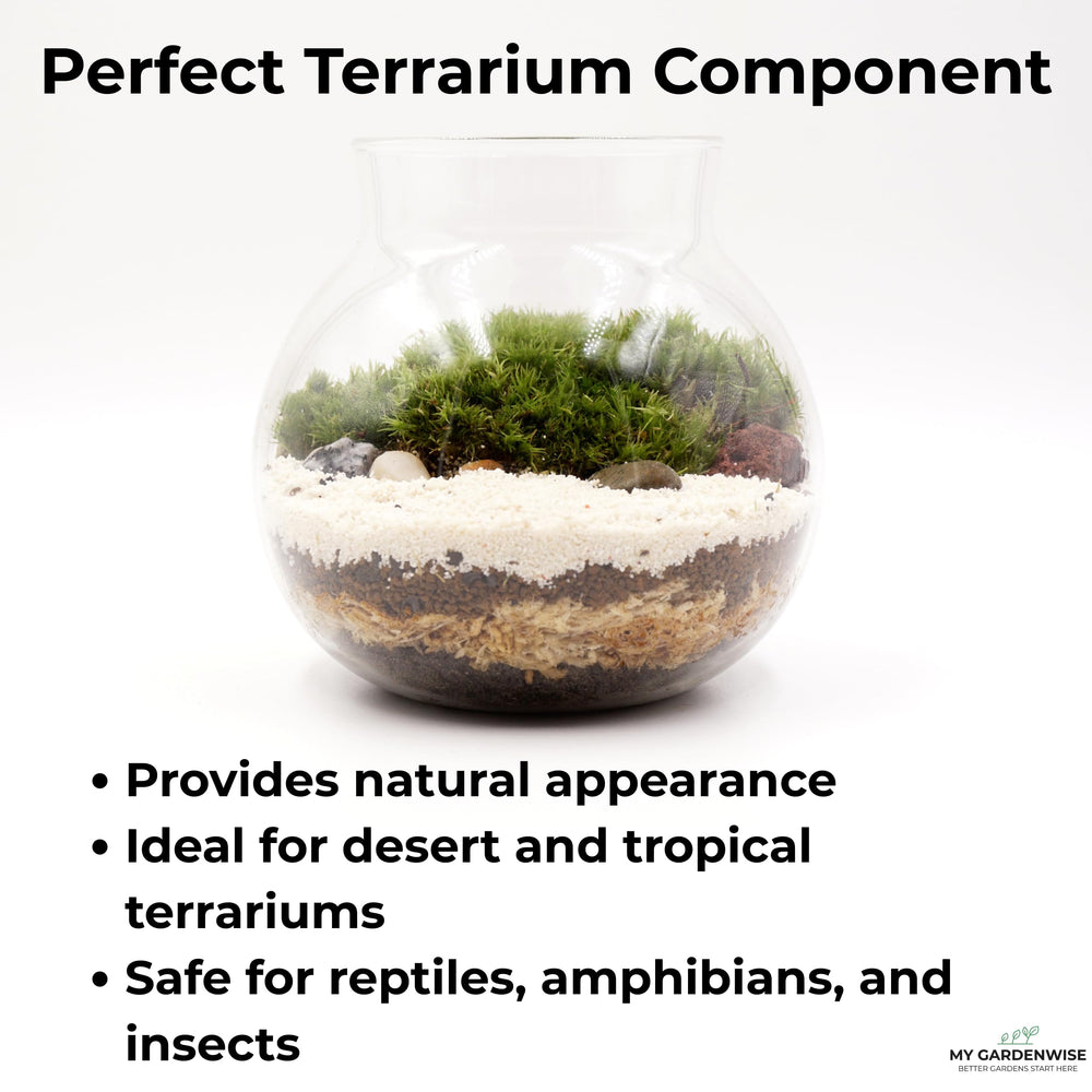 GARDENWISE Arena Natural sin aditivos, segura para uso en interiores.