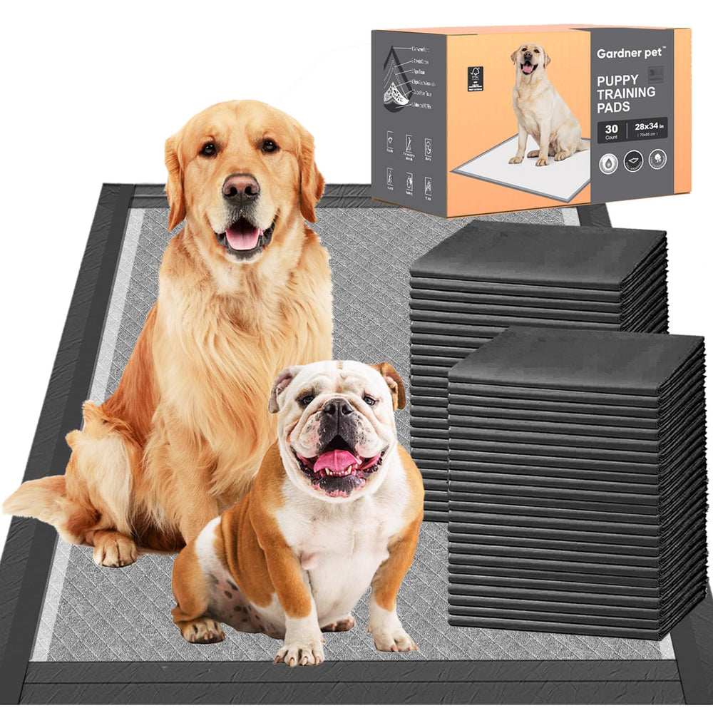 Gardner Pet alfombrilla carbón activado para cachorros, controla olores y mantiene seca la zona.
