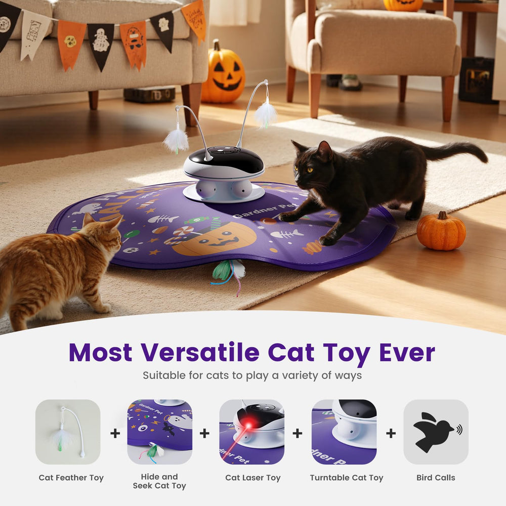 Gardner Pet Balas Rastreadoras movimiento constante para gatos activos.