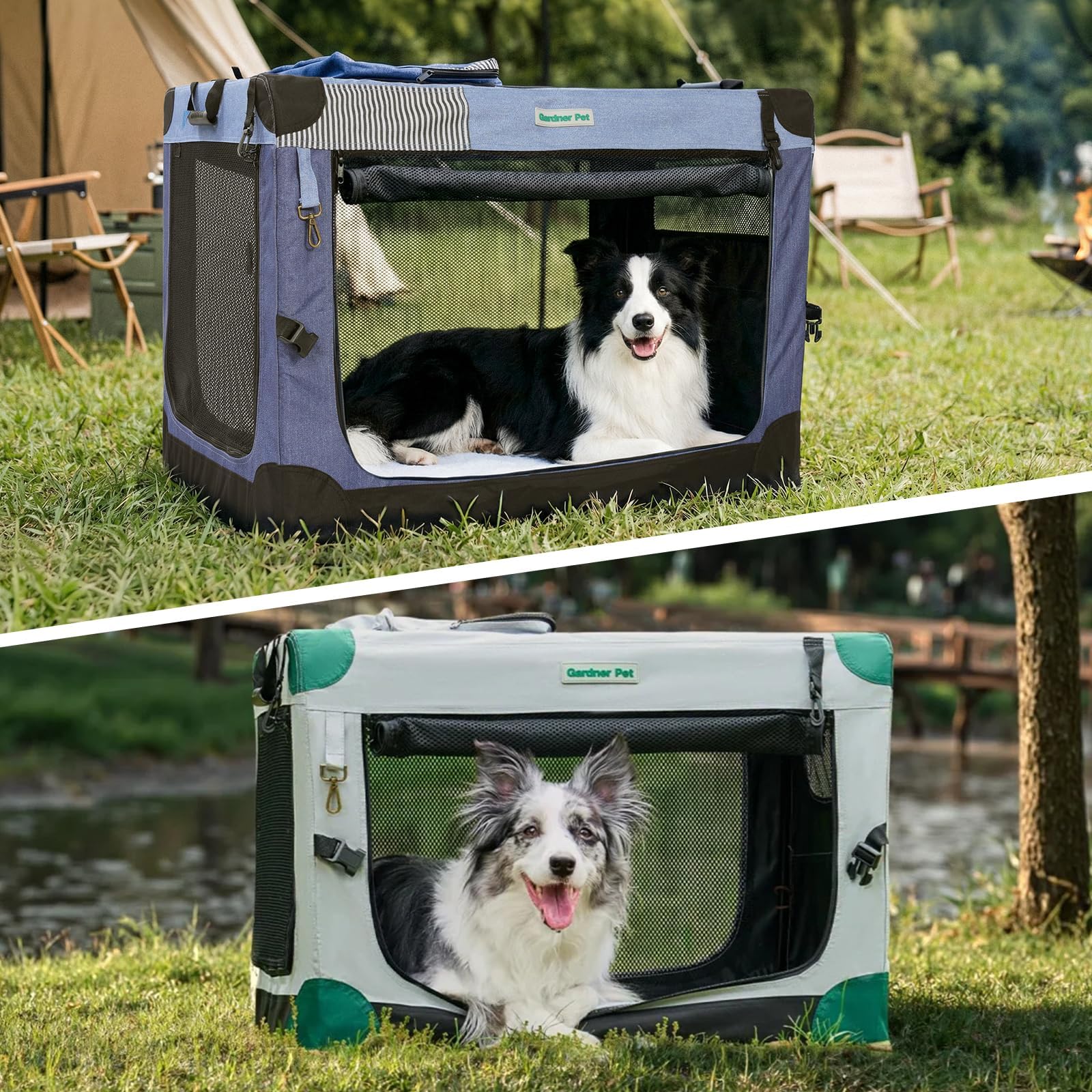 Gardner Pet bolsa de almacenamiento integrada para viajar.