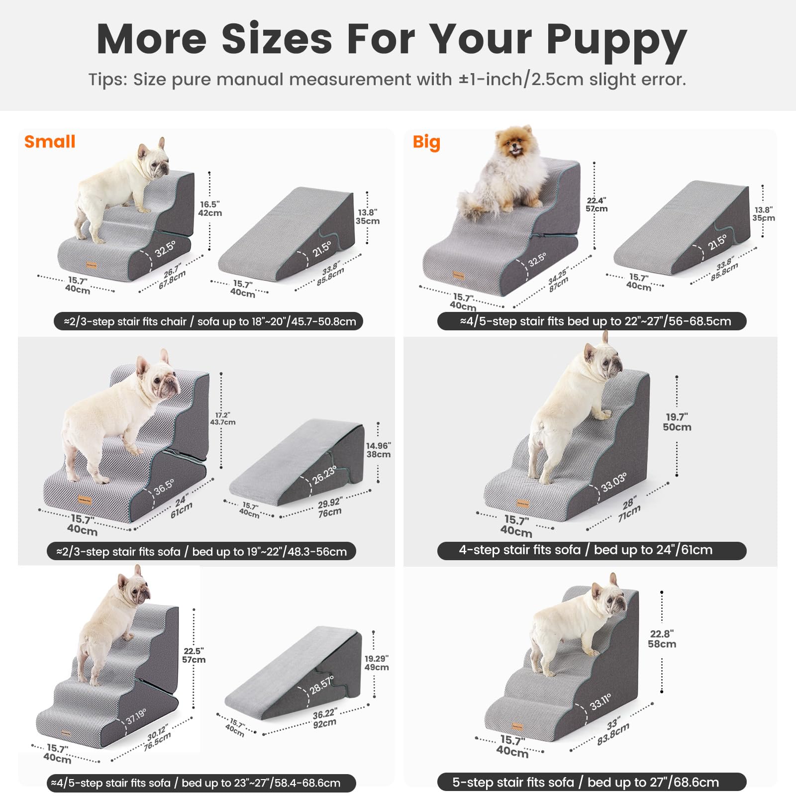 Gardner Pet funda impermeable y lavable para mantener las escaleras limpias.
