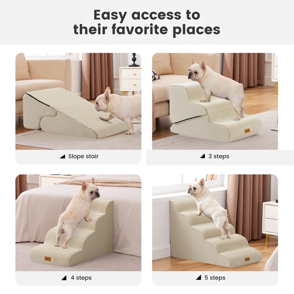 Gardner Pet diseño beige ajustable para varias alturas
