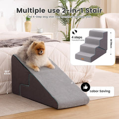 Gardner Pet escaleras, espuma 35D, soporte cómodo para subir