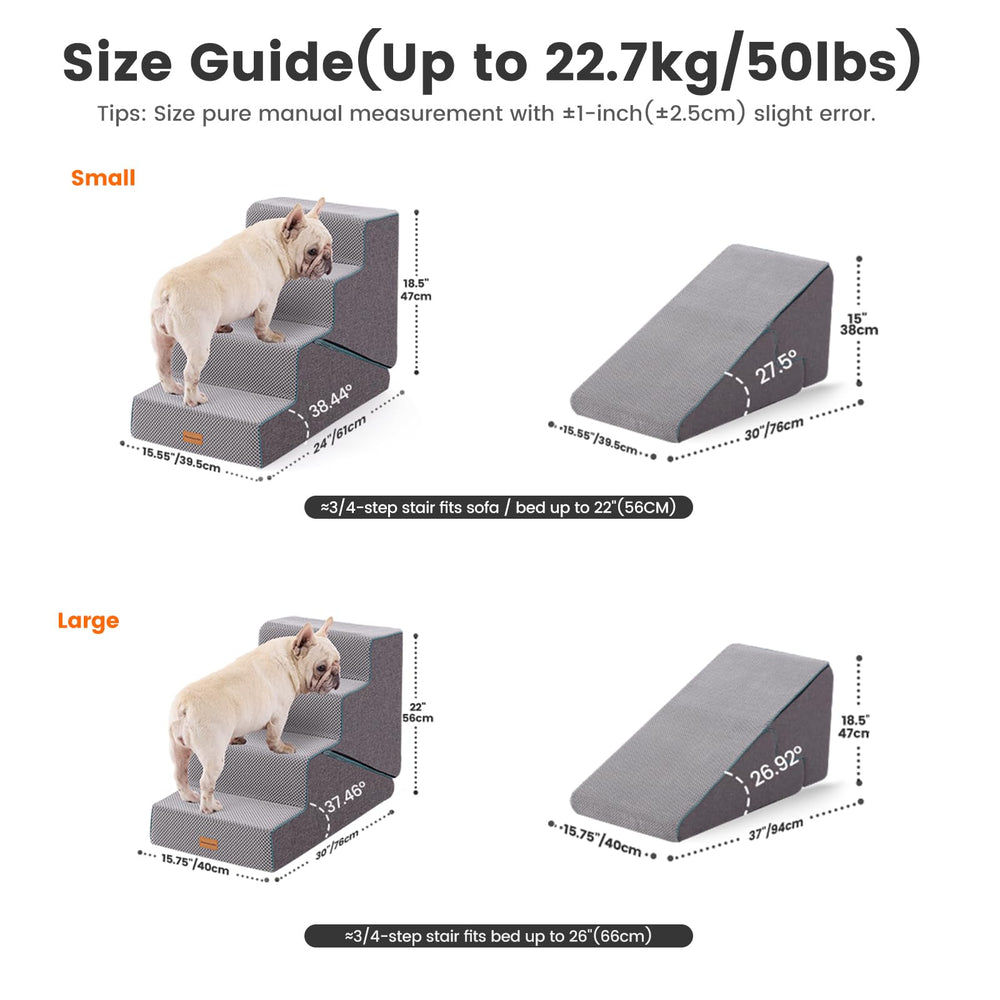 Gardner Pet escaleras, funda impermeable lavable, limpieza fácil