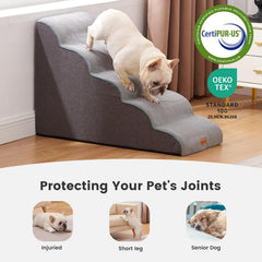 Gardner Pet escalera para perros pequeños sin montaje, llega lista para usar.
