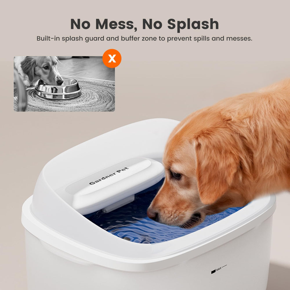 Gardner Pet funcionamiento ultra silencioso, ideal para dormitorios.
