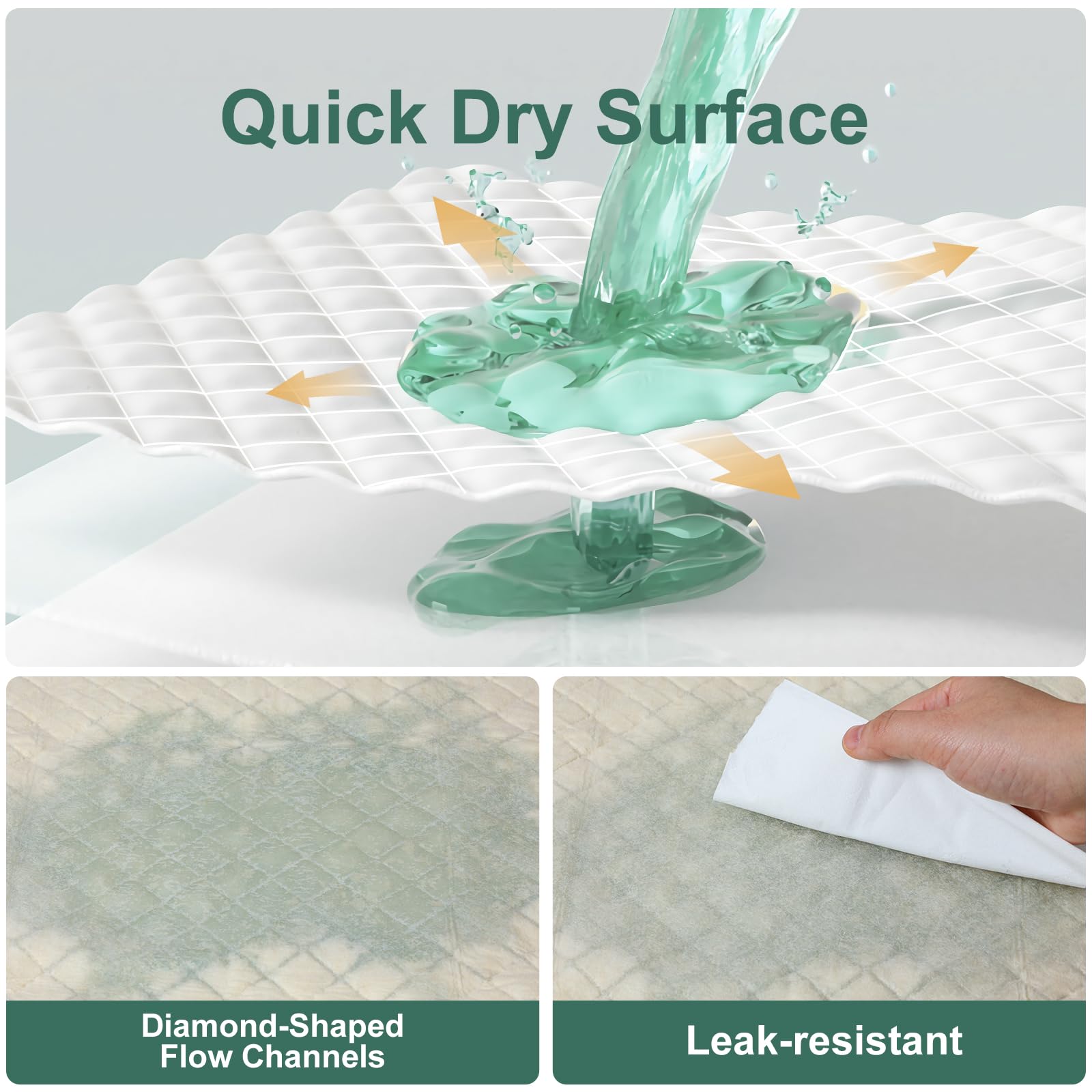 Gardner Pet paño con absorción de 650 ml para derrames.