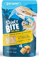 Dieta gel Gargeer Blue Tongue Skink 3oz para alimentación suave.