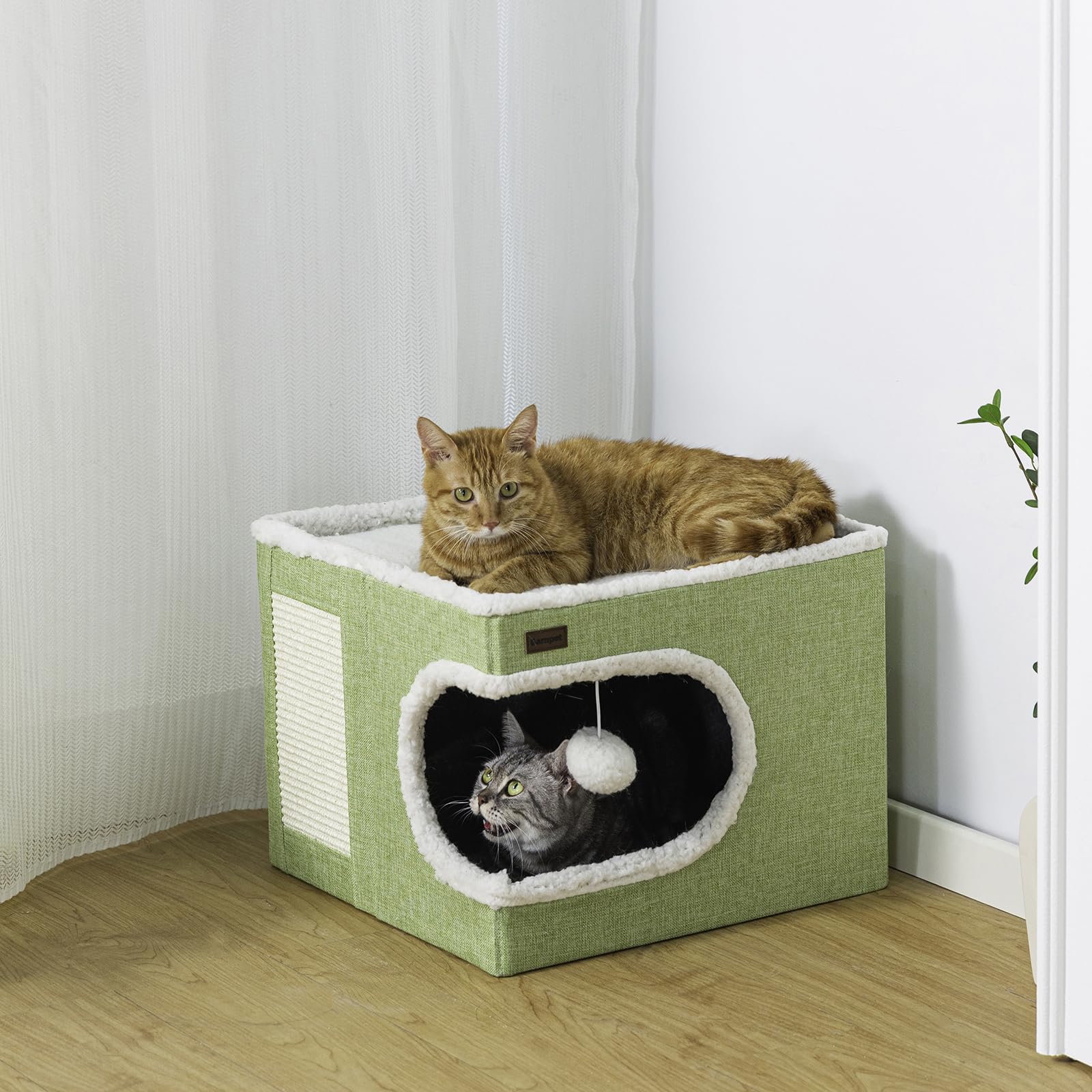 Garnpet bola-colgante-juguete añade entretenimiento e estímulo para tu felino