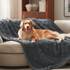 GASUR manta para perros grandes sobre sofá: protege muebles y pelo