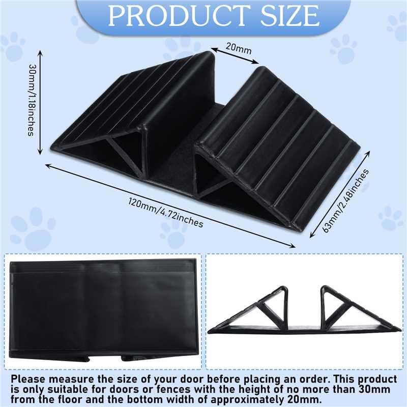 Geelin refuerzo triangular para puerta añade estabilidad al panel de separación.
