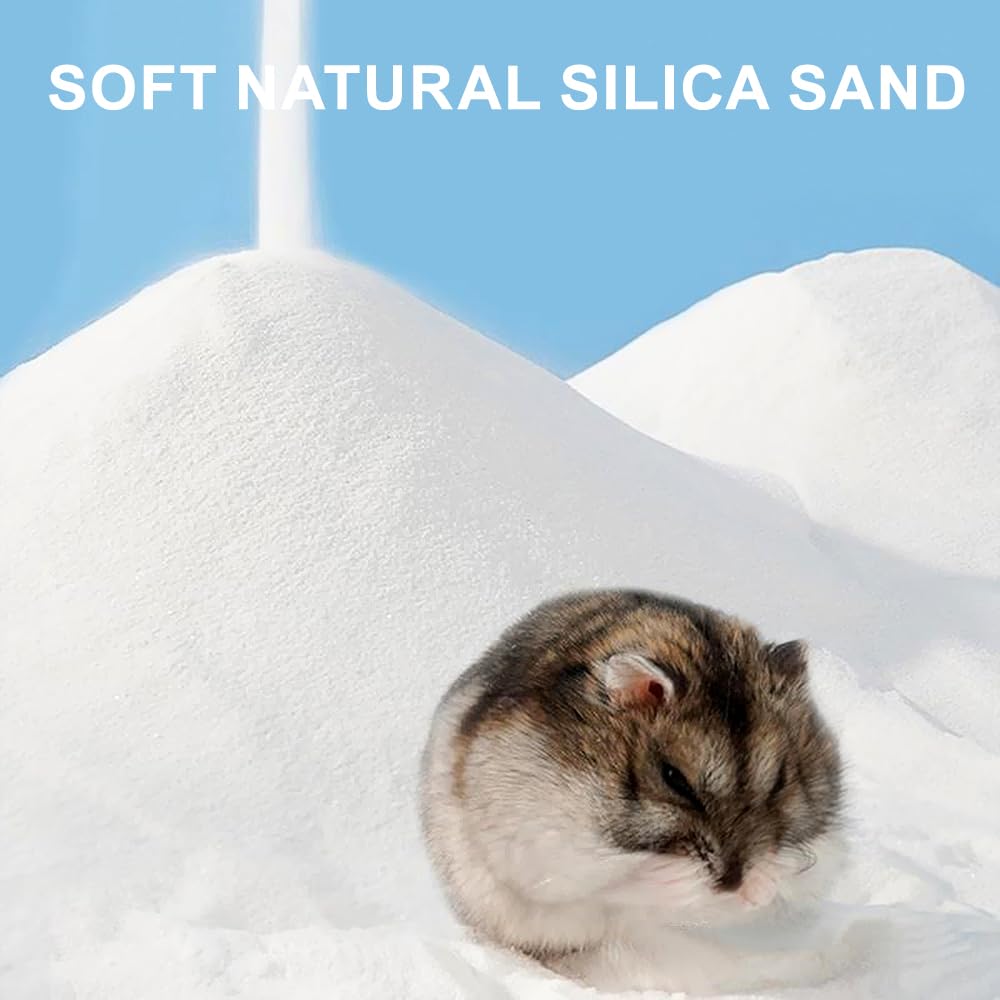 Generic arena de silice para hámster, polvo reducido para ambiente más fresco.