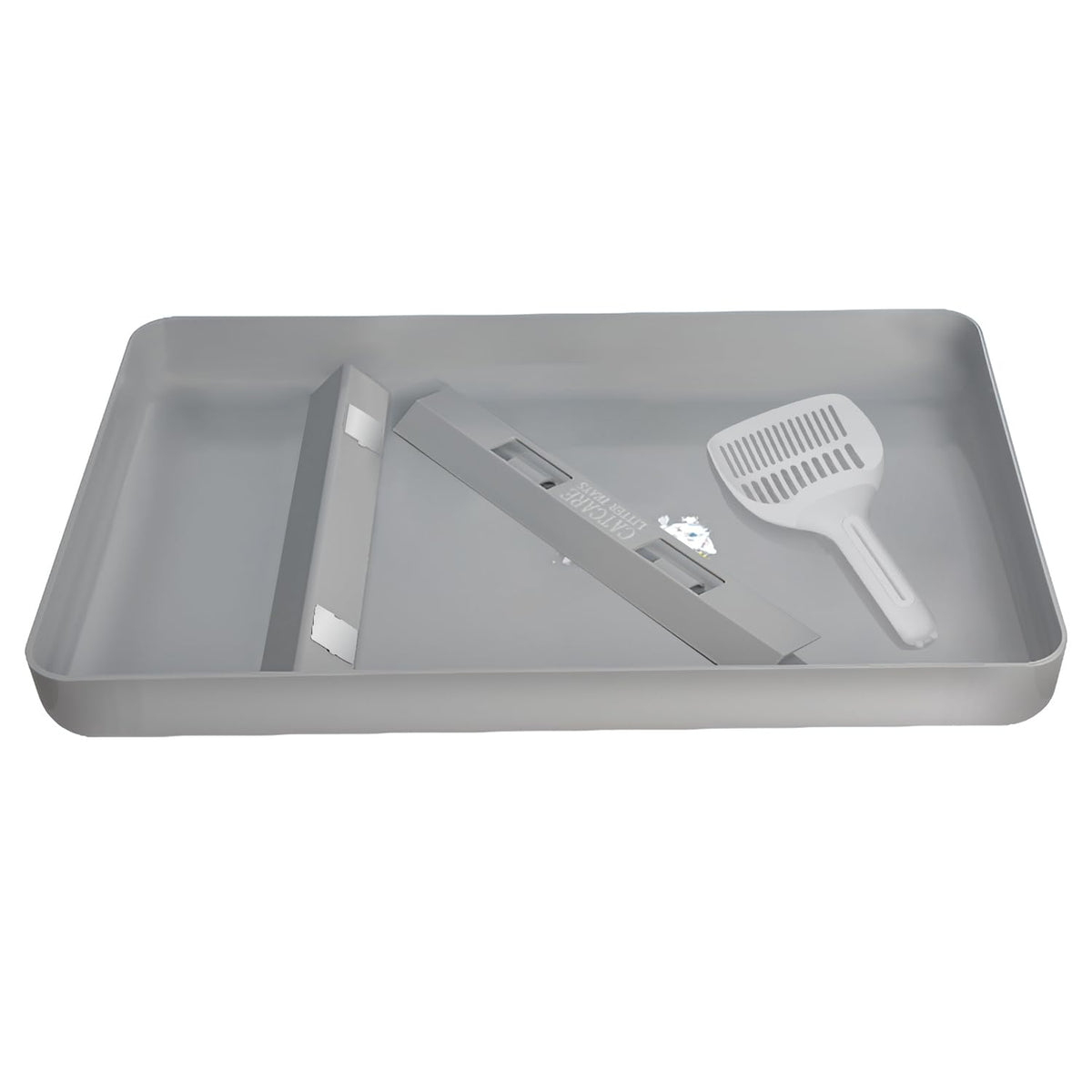 Bandeja Generic para arena de gato, compatible con Petsafe Scoop-Free, facilita la limpieza diaria.