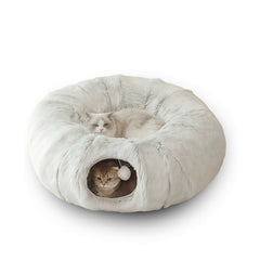 Generic cama para gatos con túnel plegable y fácil limpieza
